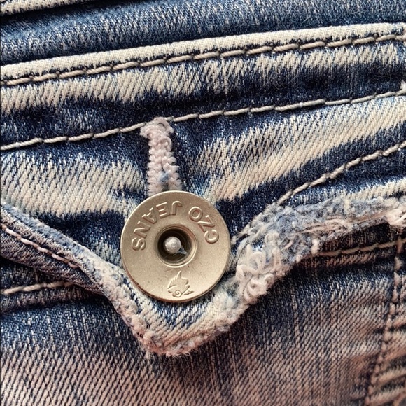 Funky czo jeans distressed size 9 boot cut - Picture 5 of 7